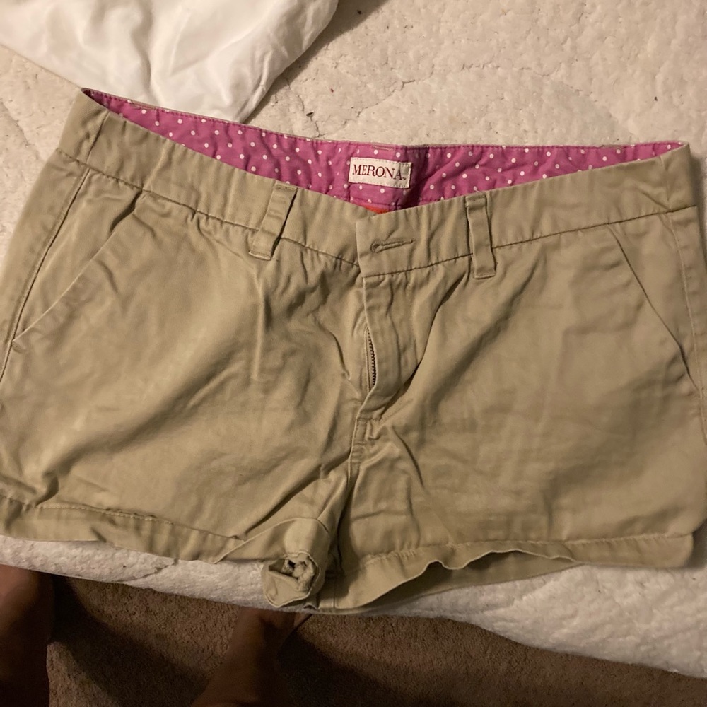 Size 12 khaki shorts